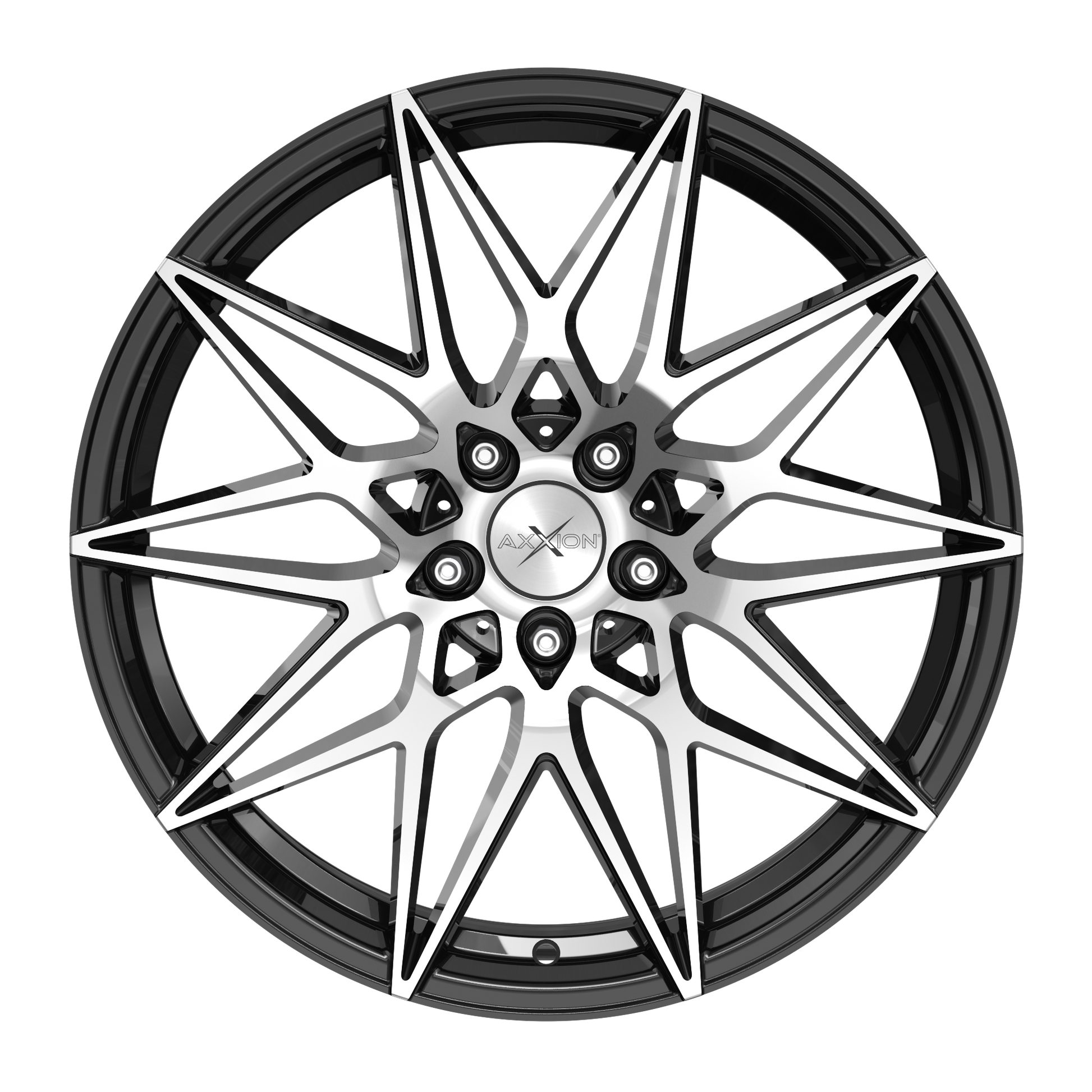 AXXION Felge AX9 Schwarz Hochglanzpoliert