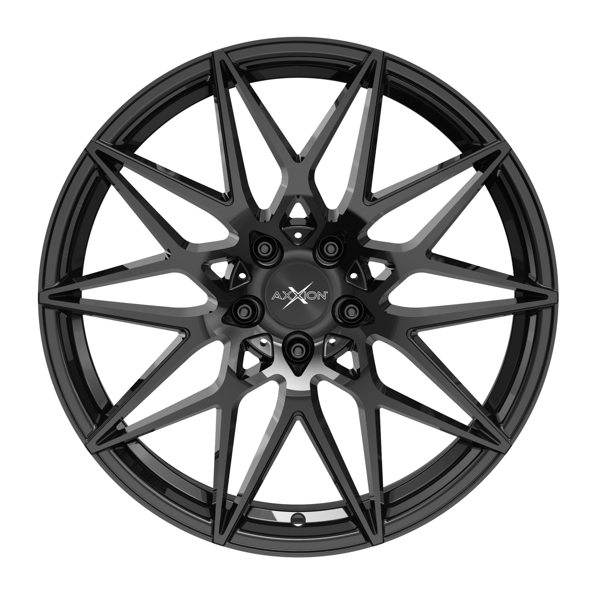 AXXION Felge AX9 Schwarz glänzend lackiert