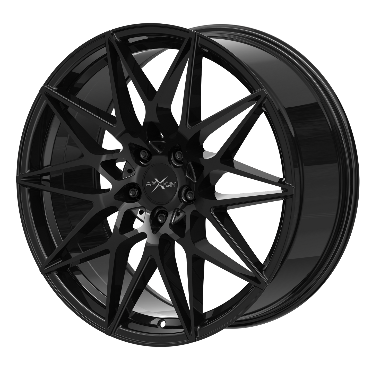 AXXION Felge AX9 Schwarz glänzend lackiert