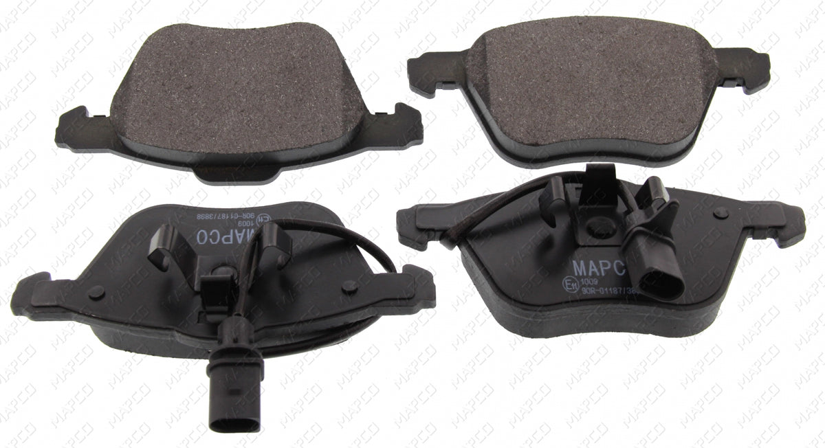MAPCO Bremsbelagsatz, Scheibenbremse Vorderachse  6553