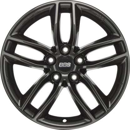 BBS SX Brillantsilber Kristallschwarz (Effektlack)