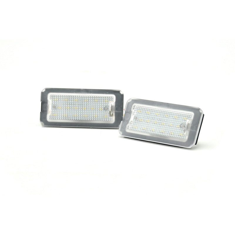 Satz Passform LED Nummerschildbeleuchtung passend für Fiat 500 2007-2015 & 2015-