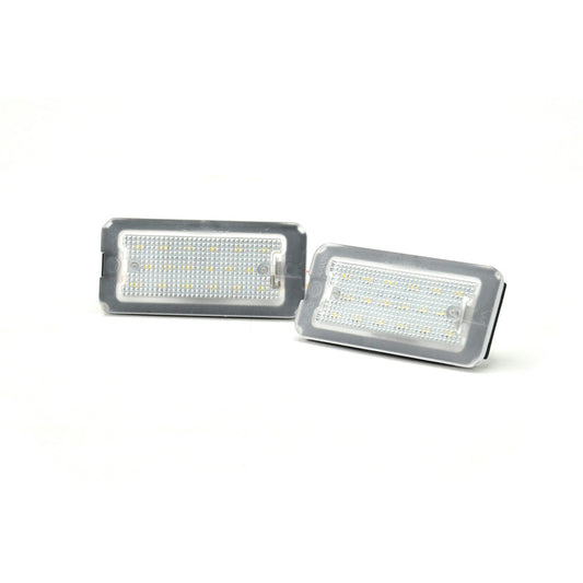 Satz Passform LED Nummerschildbeleuchtung passend für Fiat 500 2007-2015 & 2015-