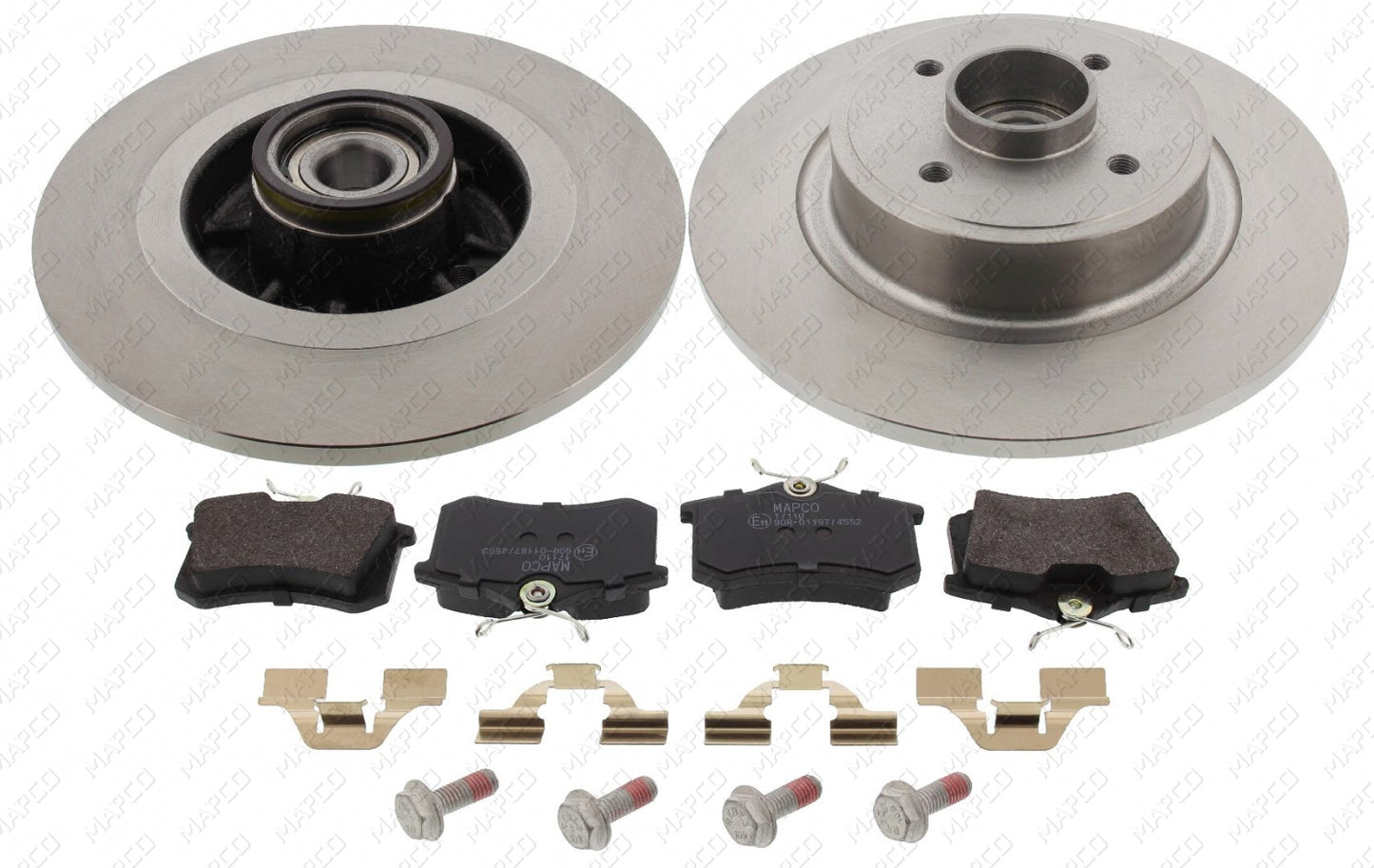 MAPCO Bremsensatz, Scheibenbremse Hinterachse  Satz  47169