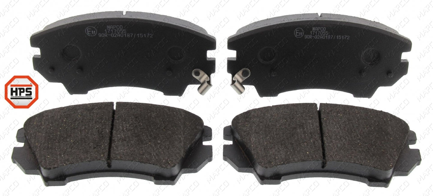 MAPCO Bremsbelagsatz, Scheibenbremse Vorderachse  6859HPS
