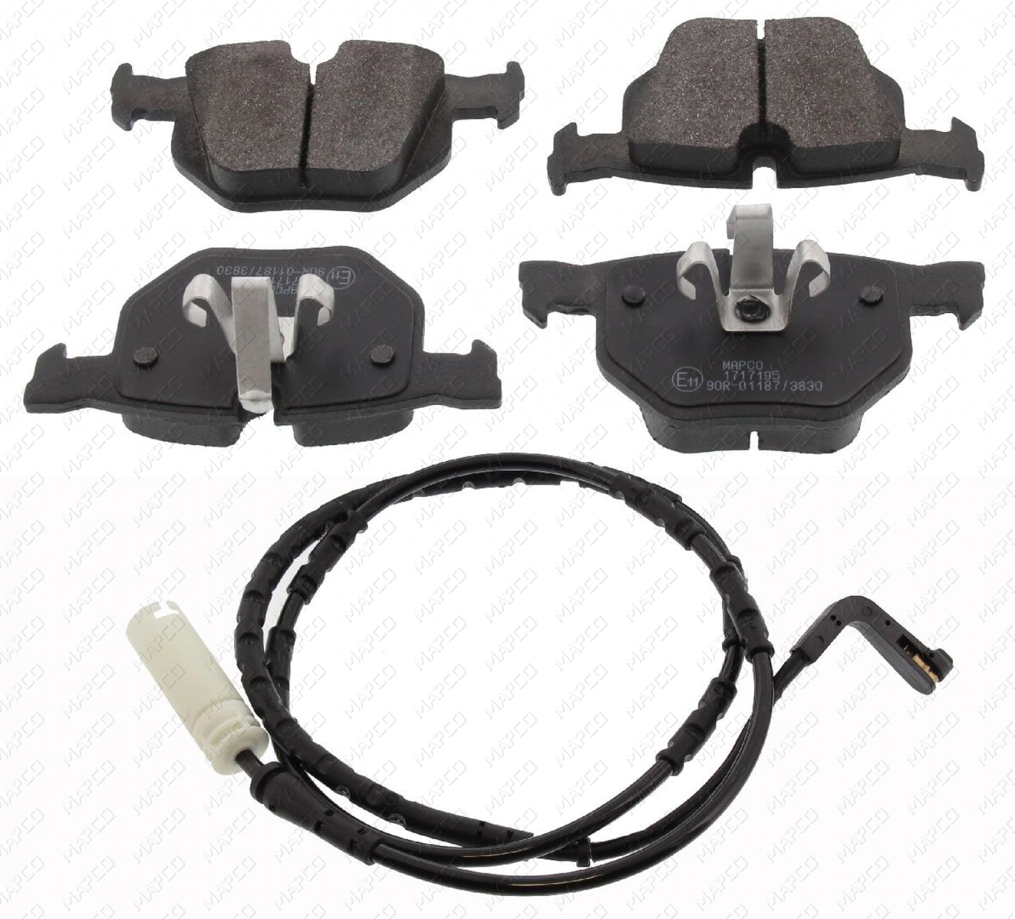 MAPCO Bremsbelagsatz, Scheibenbremse Hinterachse  6900