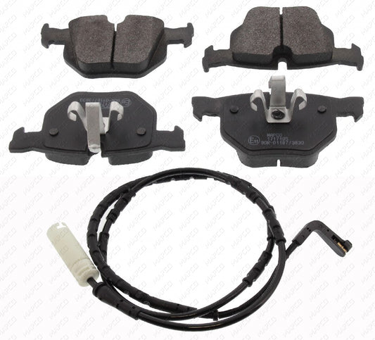 MAPCO Bremsbelagsatz, Scheibenbremse Hinterachse  6900