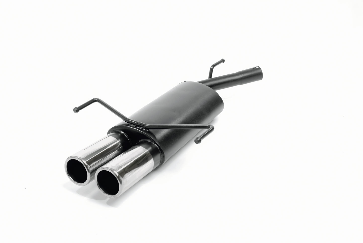 Novus Edelstahl Sportauspuff für Opel Corsa C 2x76mm