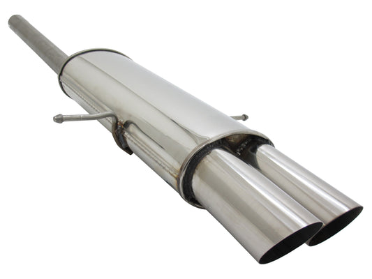 Novus Edelstahl Sportauspuff für Mini Cooper S / JCW R56 2x90mm MS-Design