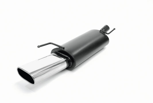 Novus Edelstahl Sportauspuff für VW Golf 3 / VW Golf 4 Cabrio 135x75mm