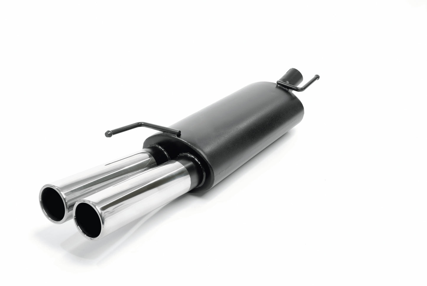 Novus Edelstahl Sportauspuff für VW Golf 3 / VW Golf 4 Cabrio 2x76mm