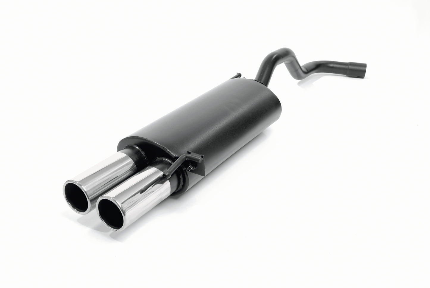 Novus Edelstahl Sportauspuff für VW Polo 6N / 6N2 2x76mm