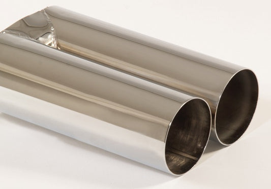 Friedrich Motorsport Endrohr 2x80mm rund scharfkantig