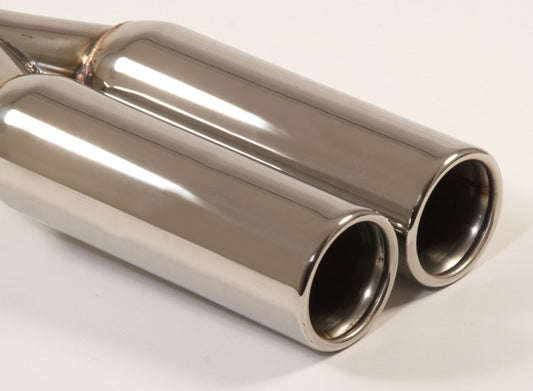Friedrich Motorsport Endrohr 2x80mm rund gebördelt