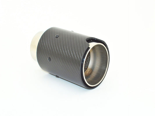 Friedrich Motorsport Endrohr 90mm rund Carbon schwarz