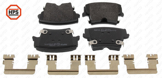 MAPCO Bremsbelagsatz, Scheibenbremse Hinterachse  6895HPS