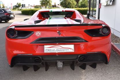 Friedrich Motorsport Diffusor in Sichtcarbon Ferrari 488 GTB