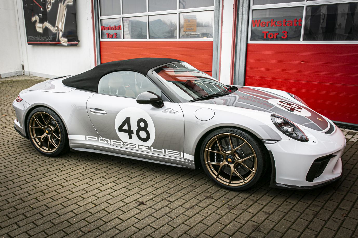 Friedrich Motorsport Seitenschweller Carbon rechts Porsche 991 Speedster