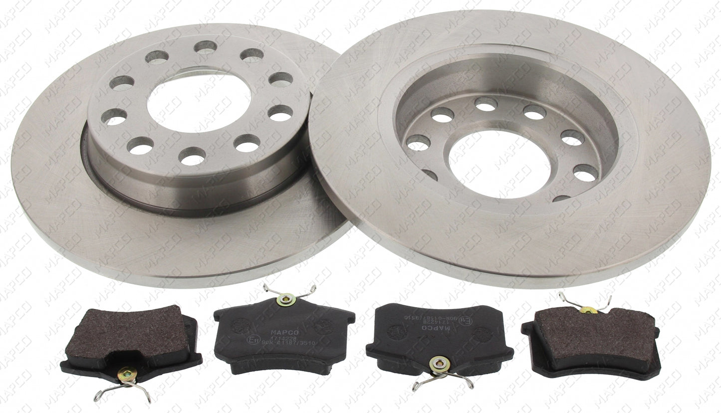 MAPCO Bremsensatz, Scheibenbremse Hinterachse  Satz  47903