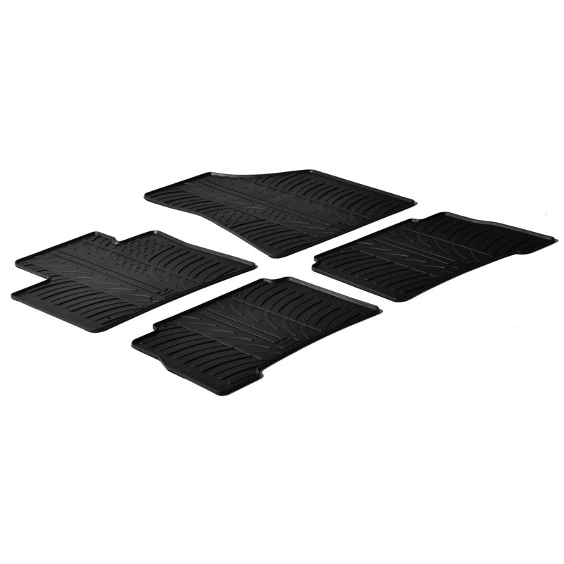 Satz Gummimatten passend für Kia Sorento 2009-2015 (T Profil 4-teilig)