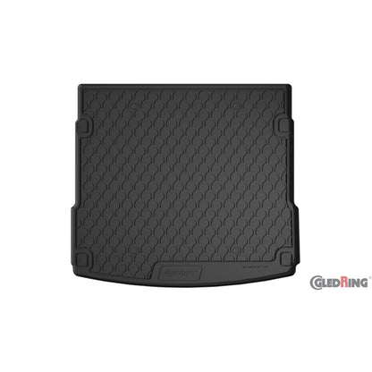 Rubbasol (Gummi) Kofferraumwanne passend für Audi Q5 2017- (Höhe Ladeboden + Gepäckraumpaket inkl. Netz)