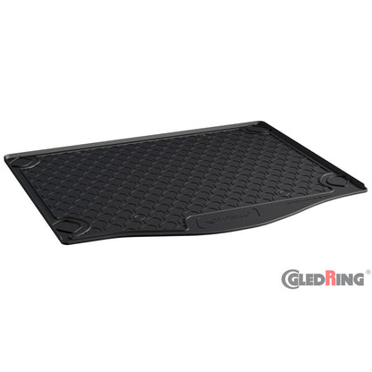 Rubbasol (Gummi) Kofferraumwanne passend für Ford Focus III HB 5-türer 2011-2018 (Mit kleinem Ersatzrad)