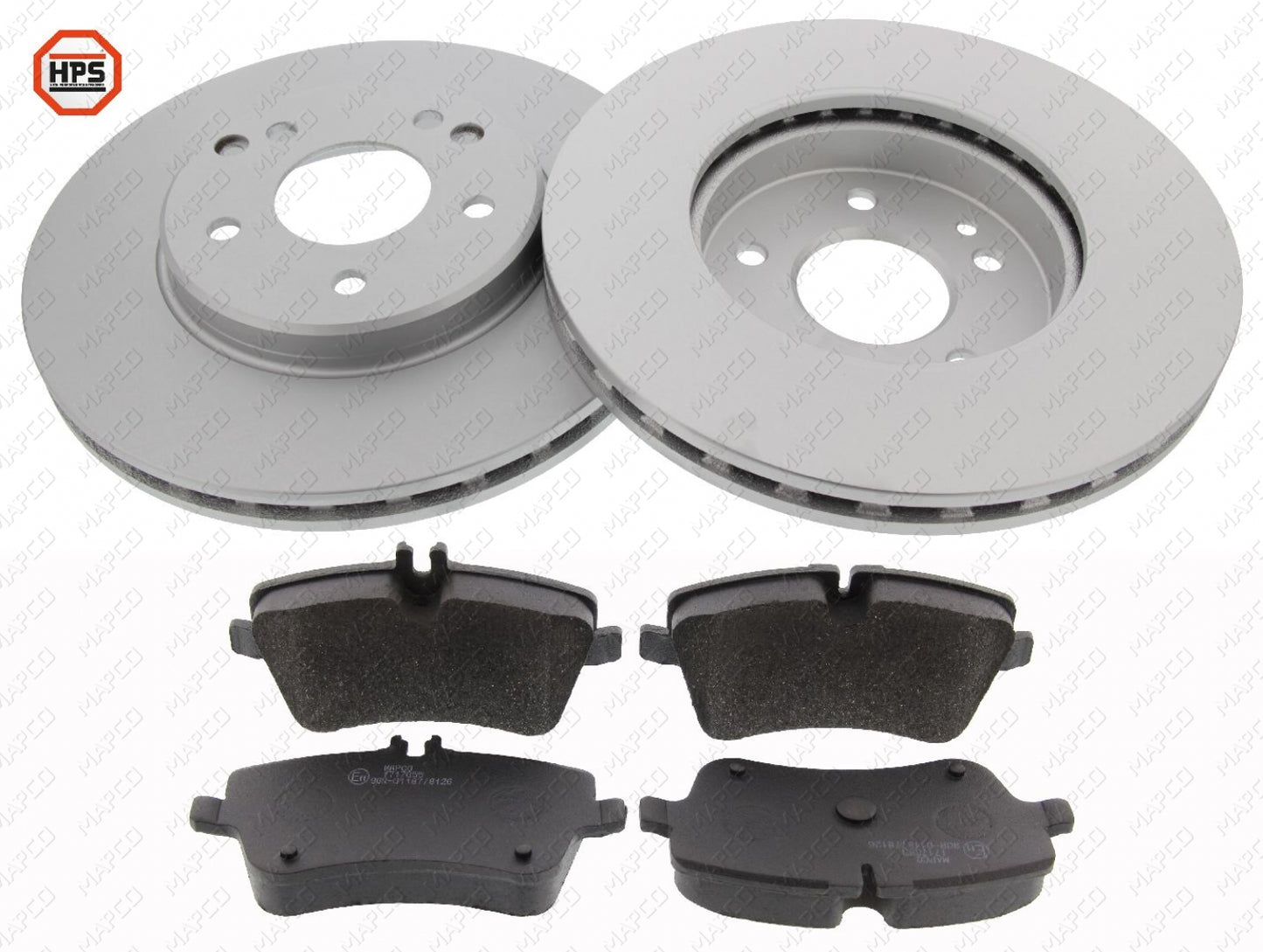 MAPCO Bremsensatz, Scheibenbremse Vorderachse  Satz  47804HPS