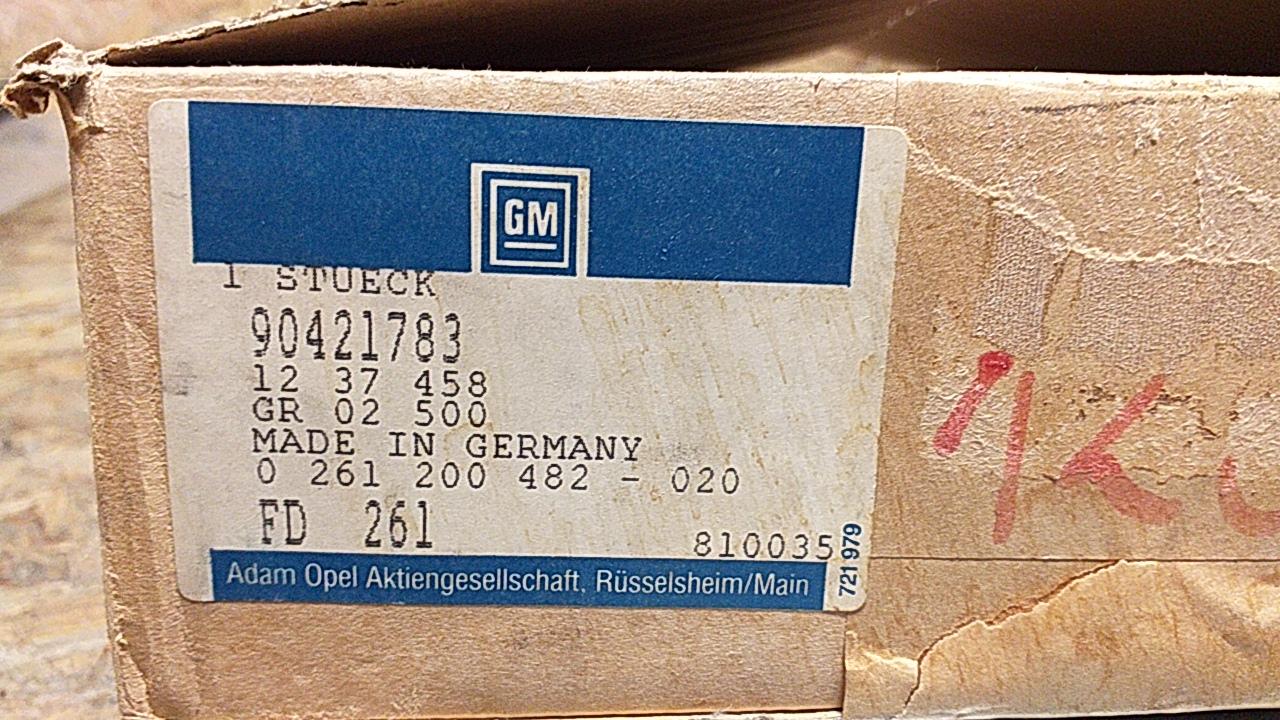 Astra F Calibra 2.0, 16V Steuergerät für C20XE Turbo 150 original GM Opel NEU