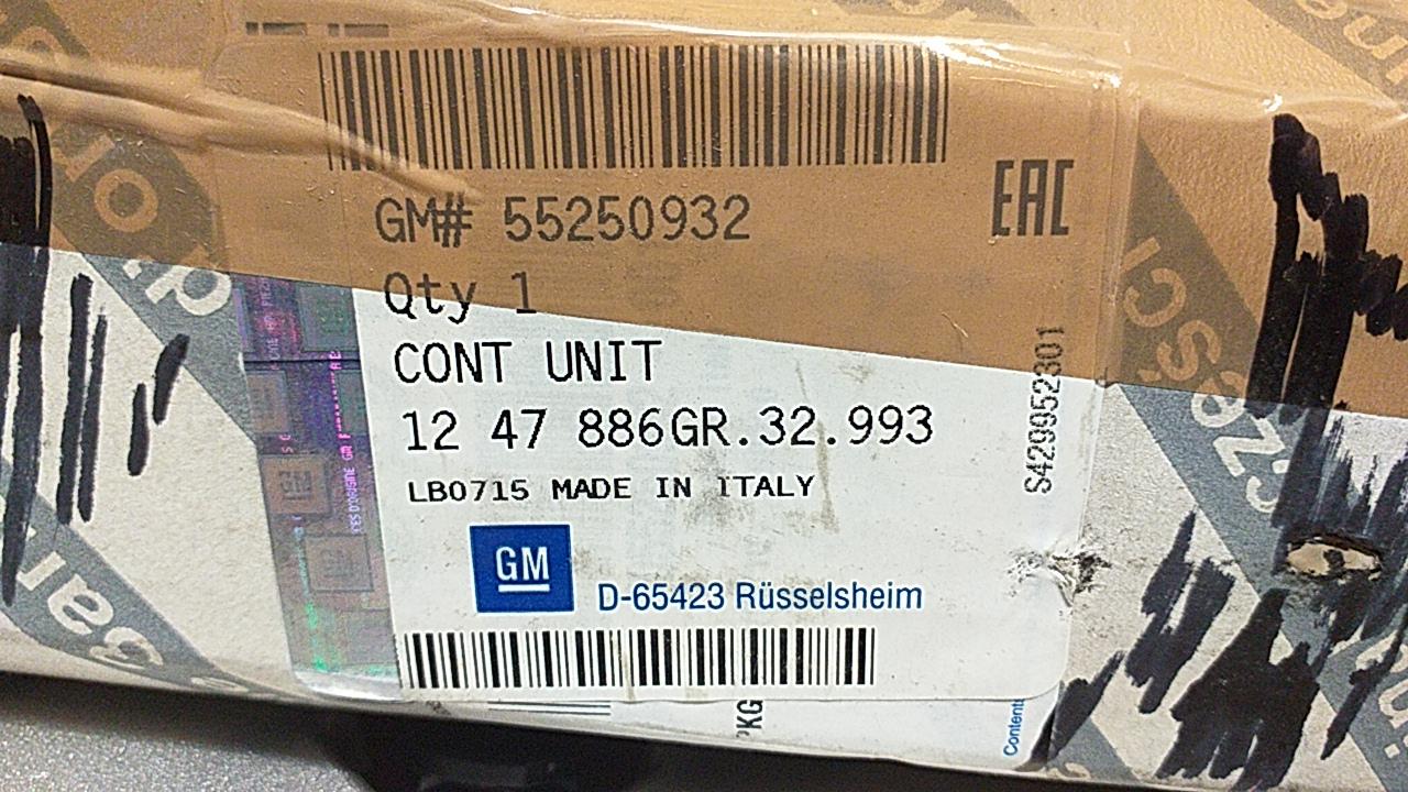 Combo D Steuergerät Easytronic-Getriebe original GM Opel NEU