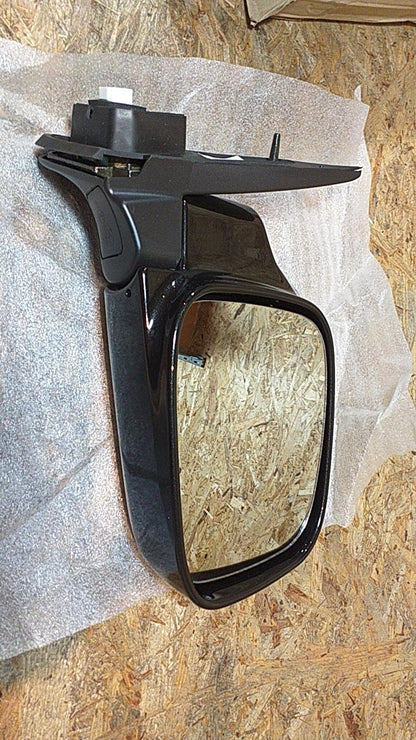 Frontera B Spiegel rechts elektrisch mit Glas schwarz lackiert original GM Opel NEU