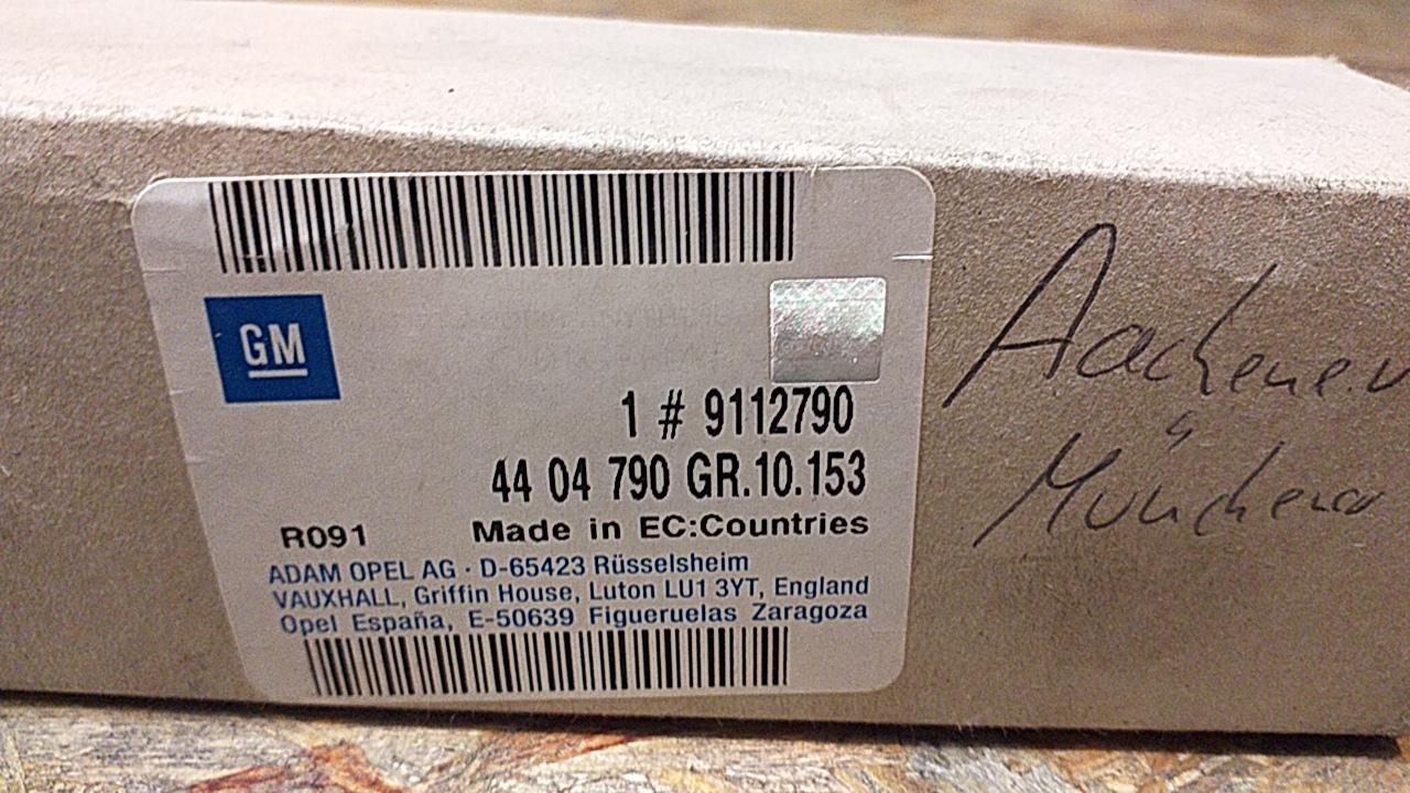 Movano A Pumpe für Scheinwerfer Reinigungsanlage original GM Opel NEU