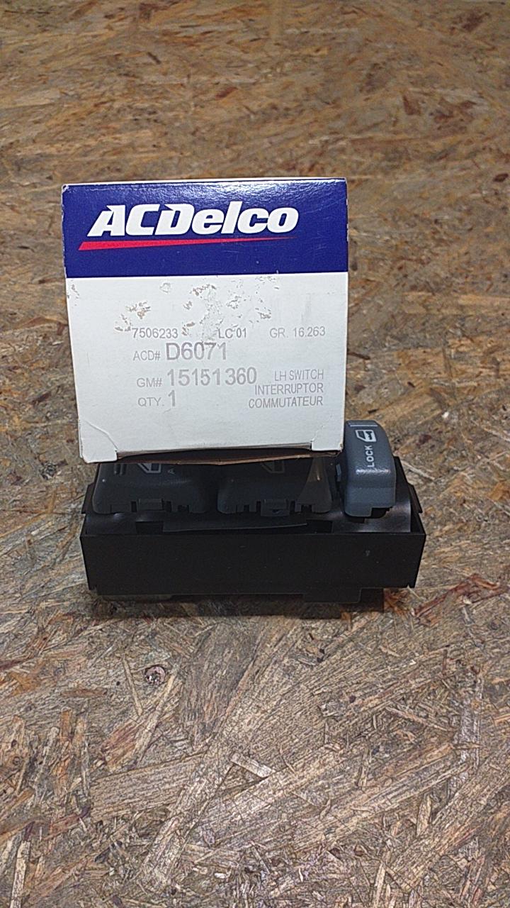 Chevrolet S10 Blazer GMC Sonoma Fensterschalter original AC Delco NEU