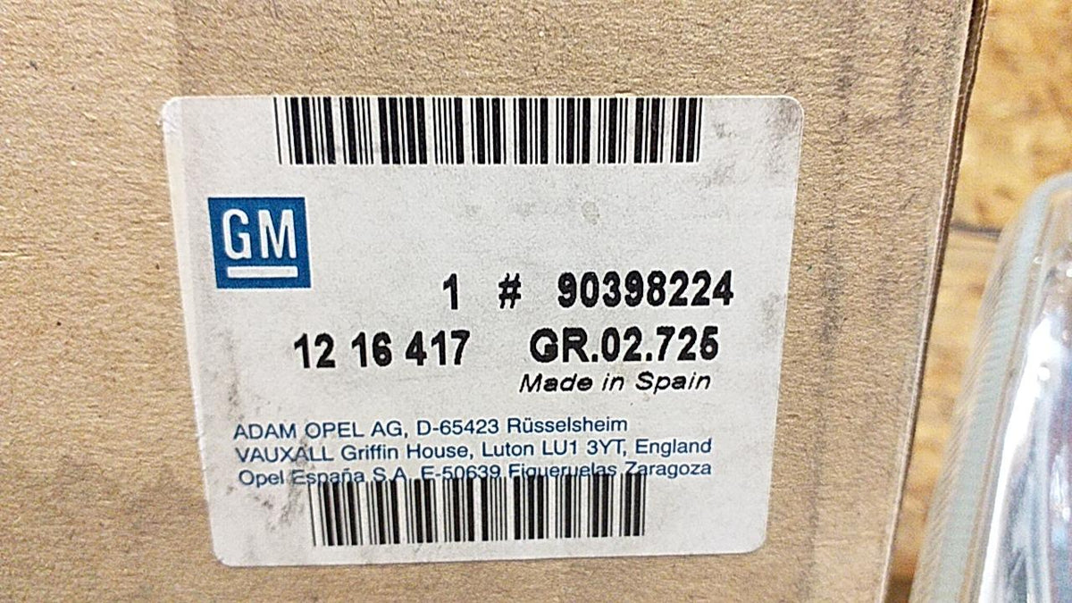 Corsa A Scheinwerfer links original GM Opel NEU