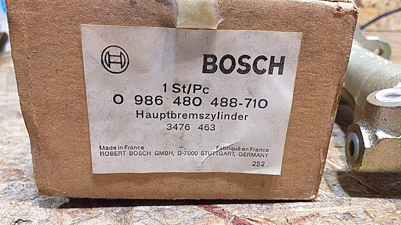 Kadett D Ascona C Hauptbremszylinder original Bosch NEU