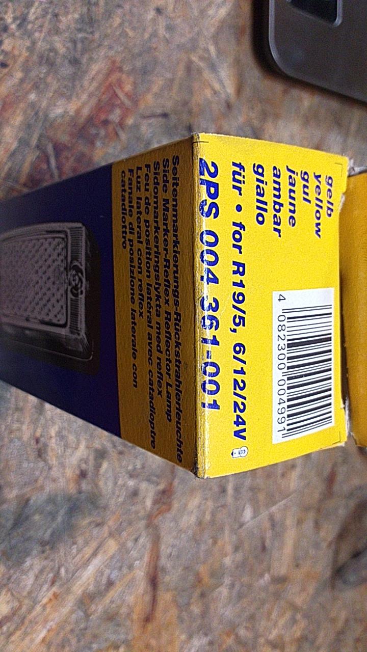 Oldtimer Youngtimer Seitenmakierungsleuchte original Hella NEU