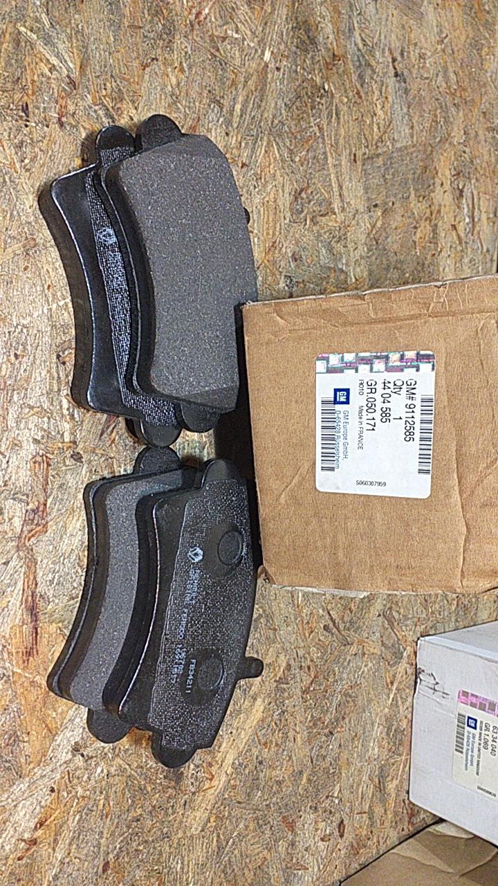 Movano A Bremsbelagsatz original  GM Opel NEU