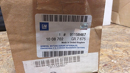 Frontera B  Reserveradschloss original GM NEU