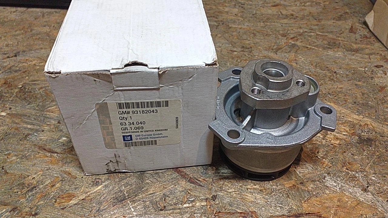 Vectra C CC Wasserpumpe original GM Opel NEU