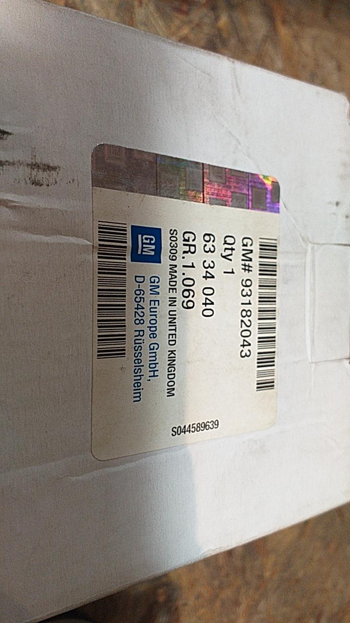 Vectra C CC Wasserpumpe original GM Opel NEU