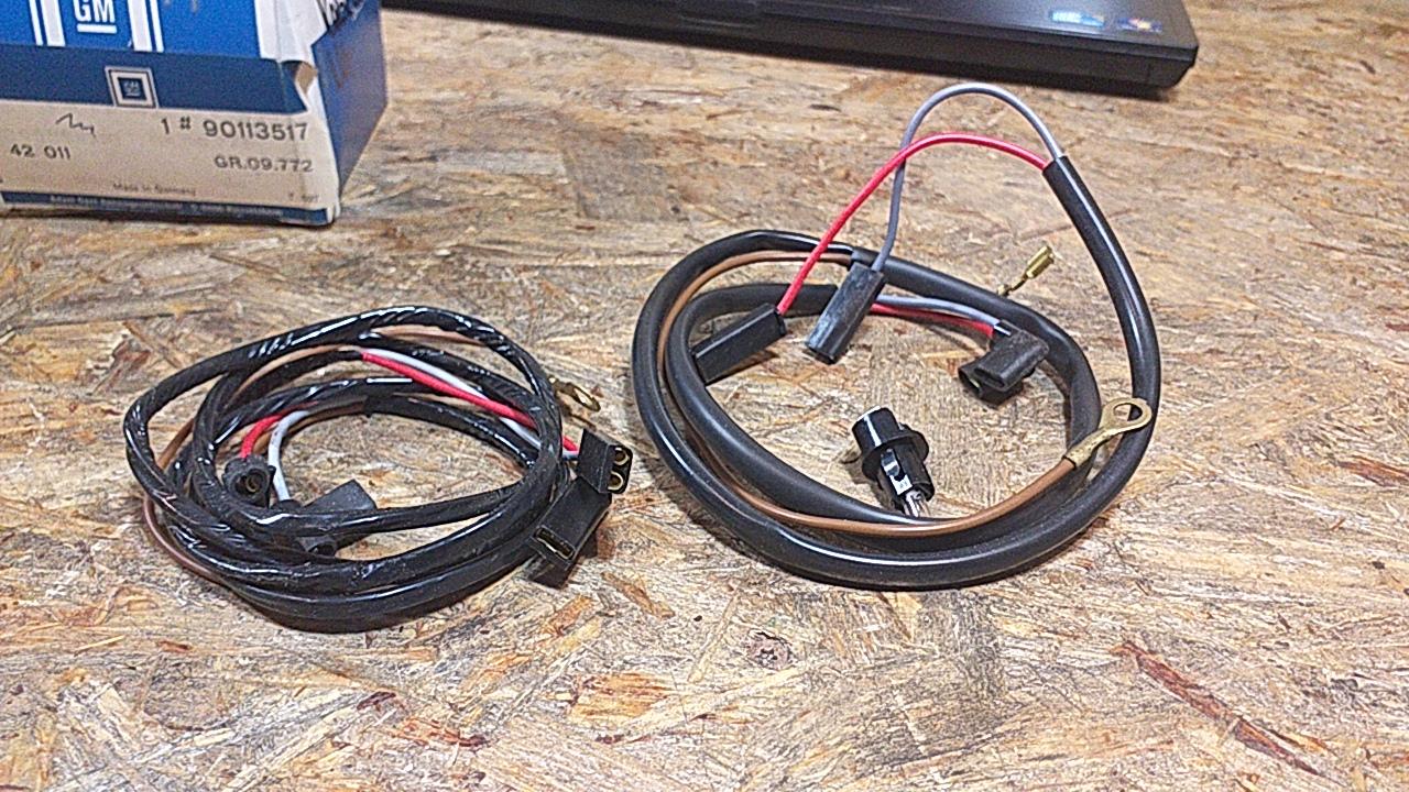 Kadett D Kabelsatz Uhr original GM Opel NEU