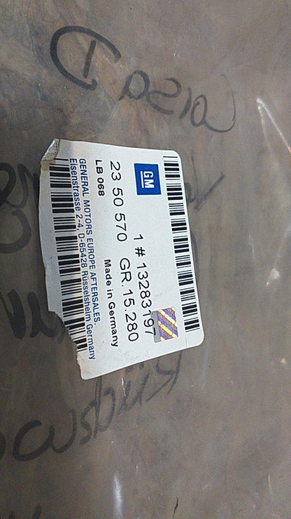 Corsa D Verkleidung Isolierung Rückwand unten original GM Opel NEU