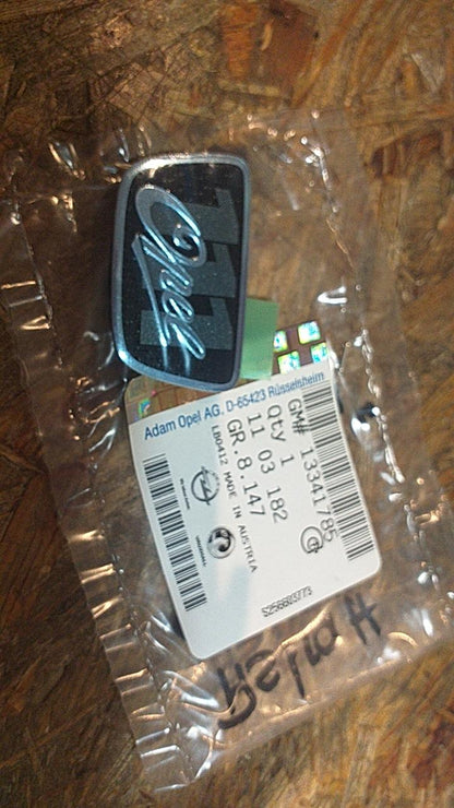 Astra H Corsa D Emblem "Opel111" original GM Opel NEU