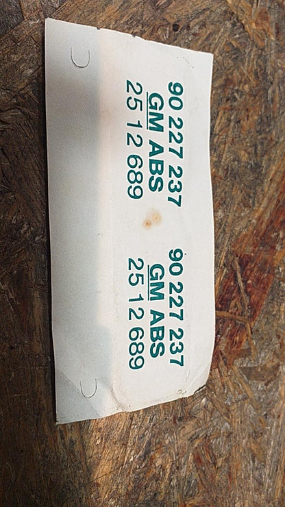 Ascona C Emblem Schriftzug "GLS" original GM Opel NEU