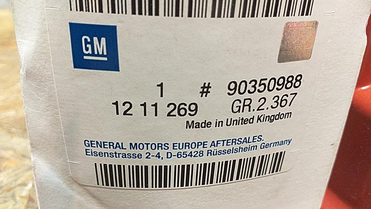 Astra F Combo B Corsa A/B Frontera Zündverteilerkappe original GM Opel NEU