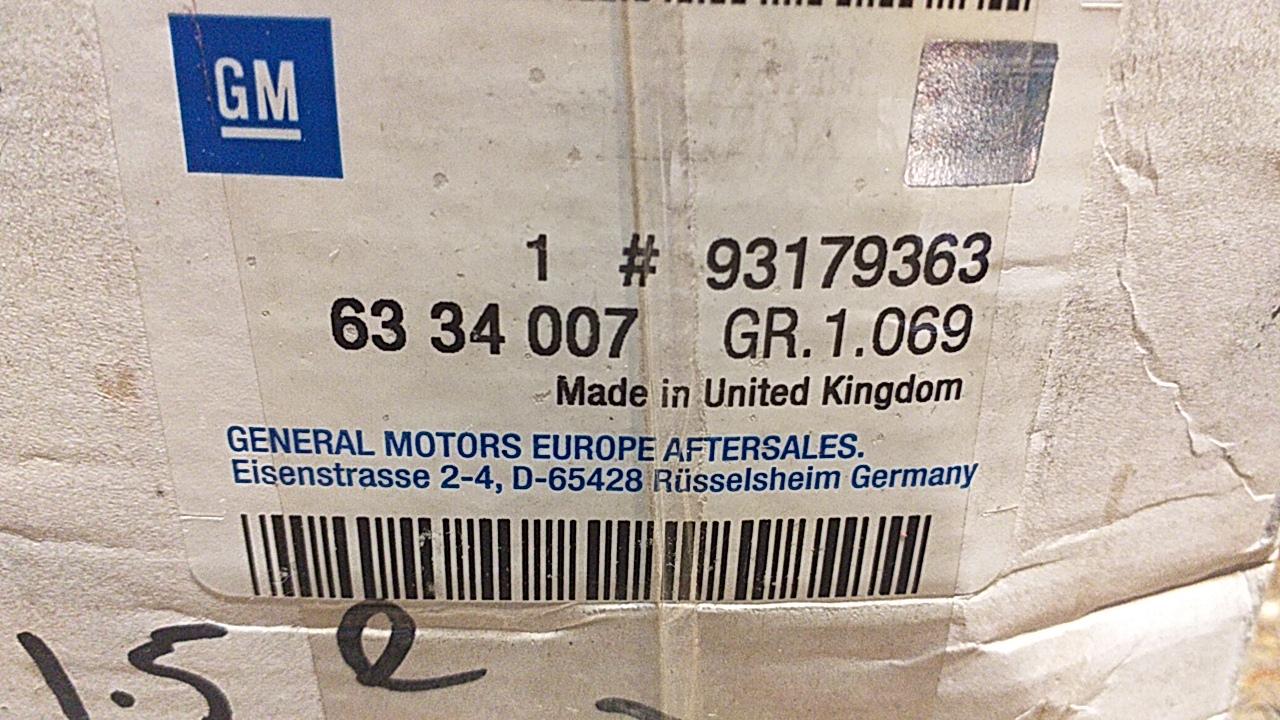 Corsa B Astra F Vectra Tigra Wasserpumpe original GM Opel NEU