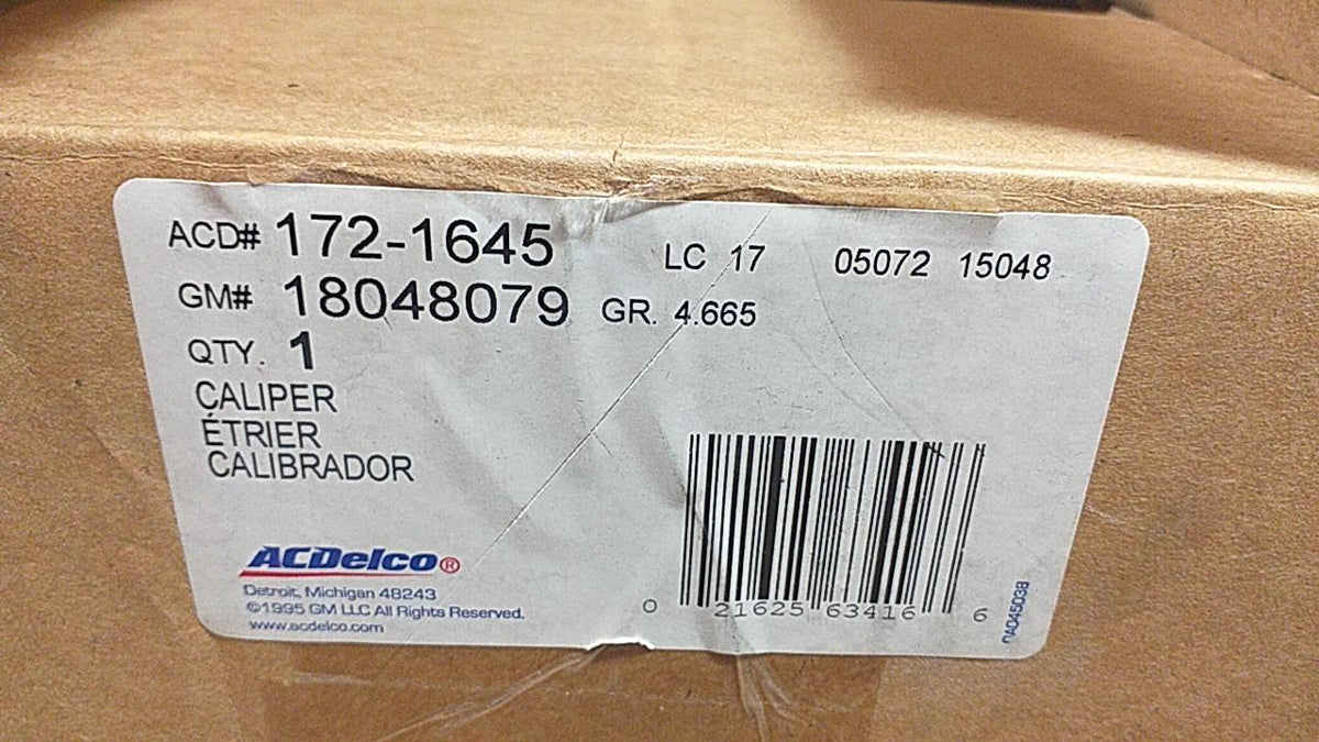 Chevrolet Astro Silverado Suburban Tahoe Bremssattel original ACD NEU