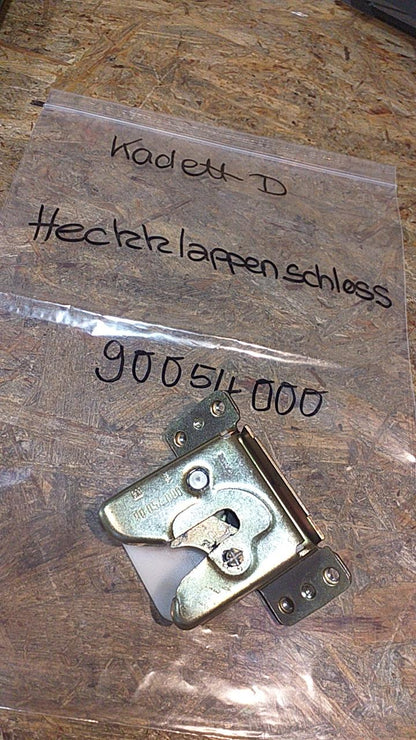 Kadett D Heckklappenschloss original GM Opel NEU