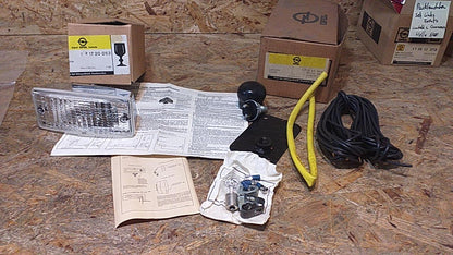 Oldtimer 70er Jahre Nebelschlussleuchten-Set komplett original Hella NEU HIGHLIGHT