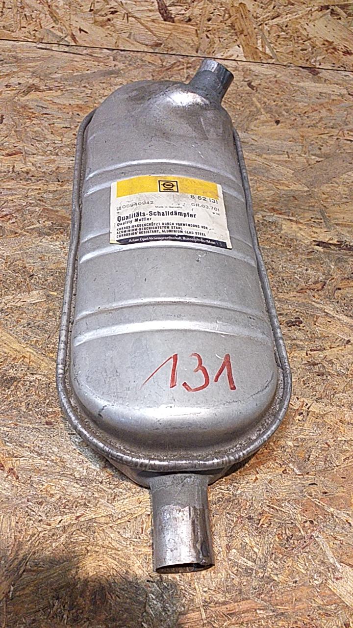 Kadett B Bj 1966-72, 1.1N Auspufftopf original Opel NEU