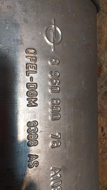 Manta A Ascona A Mittelschalldämpfer 1.2, Bj 72-75 original Opel NEU